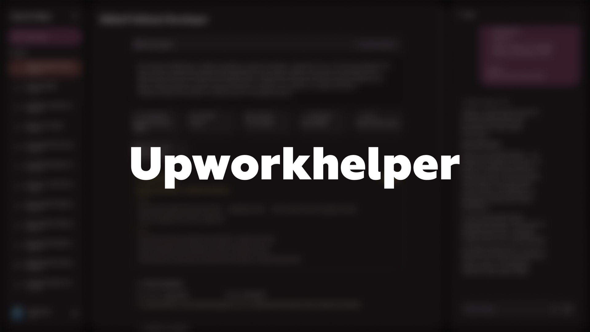 Upworkhelper